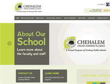 Tablet Screenshot of chehalemvirtual.org